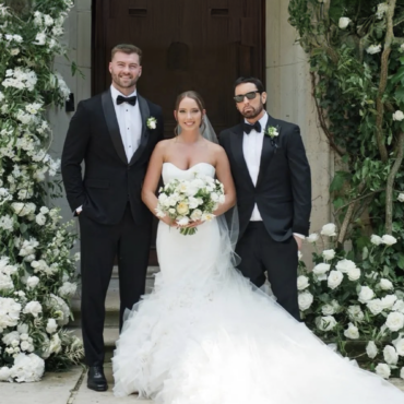 Eminem a proud father at his daughter Hailie Jade’s wedding